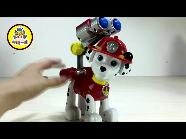 狗狗巡逻队 汪汪队立大功 毛毛大版玩具拆箱